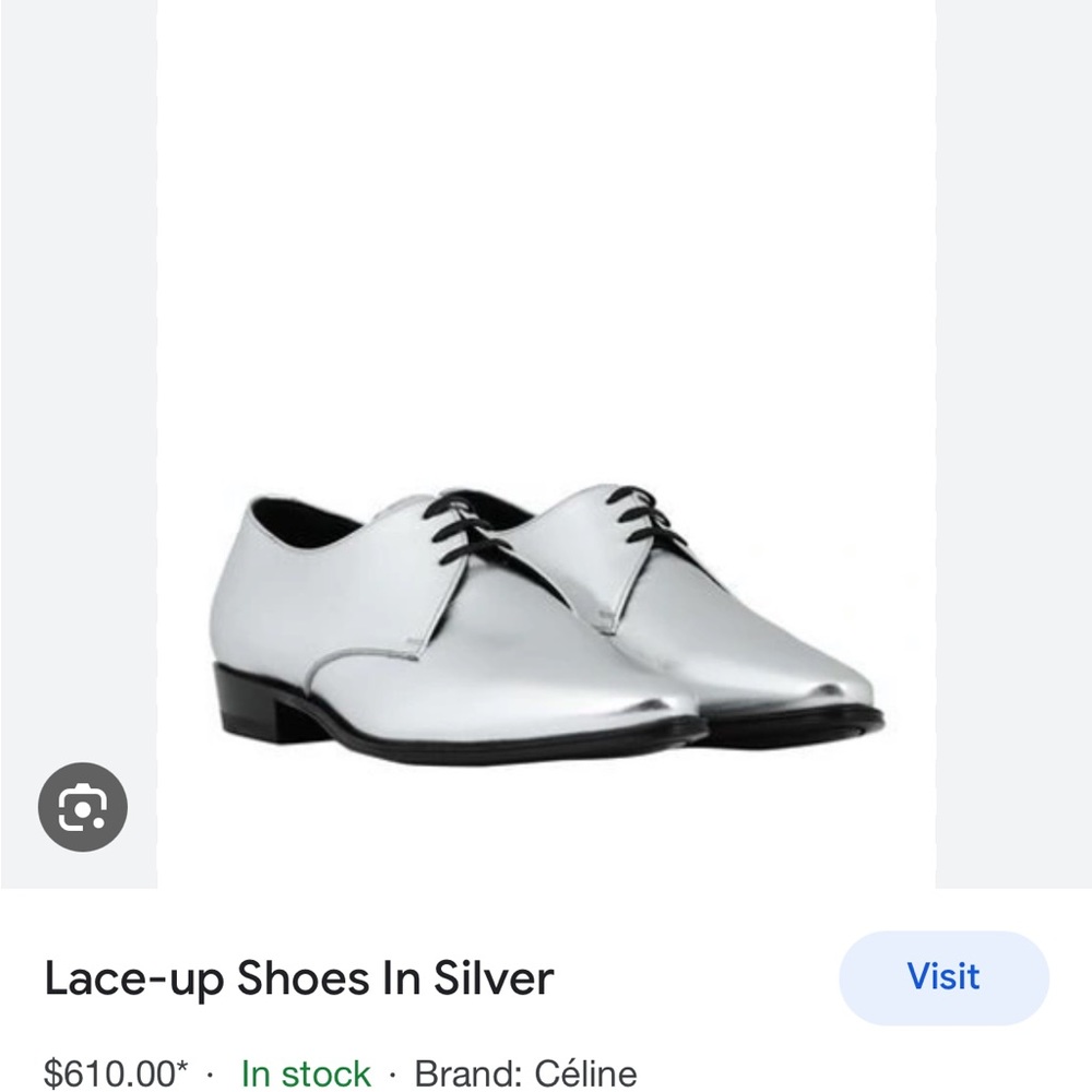 SOLD 🔥Celine Jacno Lace Up Shoes - Picture 4 of 5